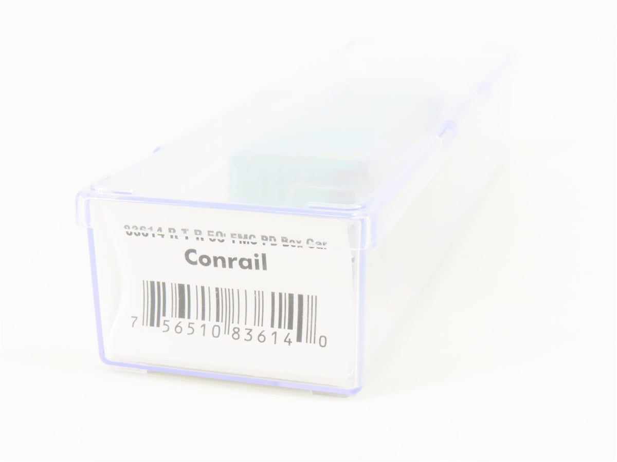 N Scale Roundhouse 83614 CR Conrail 50&#39; FMC PD Boxcar #230590 UPGRADED