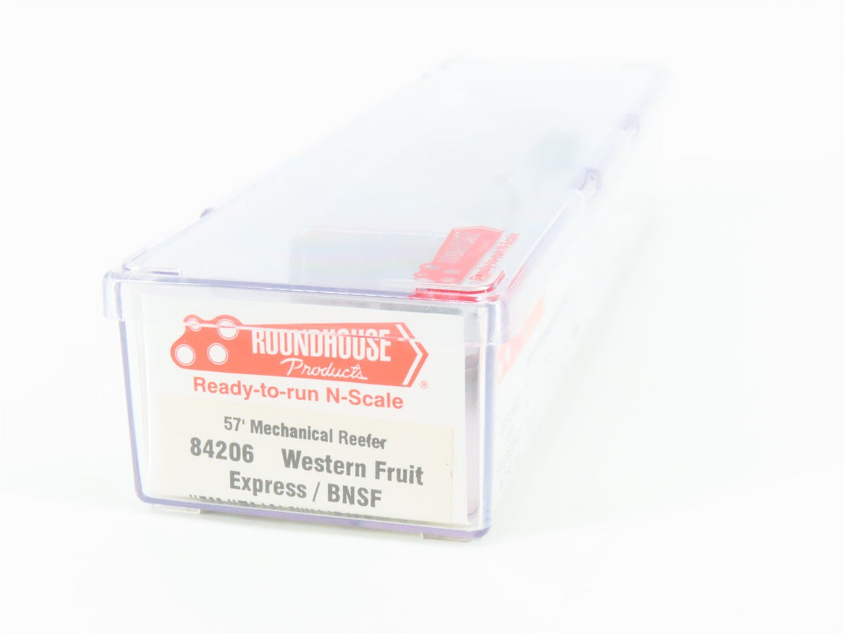 N Roundhouse 84206 BNSF Western Fruit Express 57&#39; Mech Reefer #799039 UPGRADED