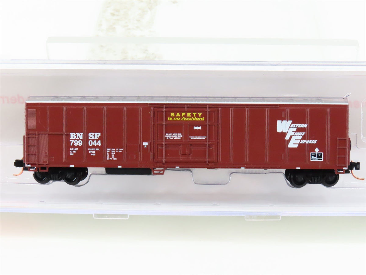 N Roundhouse 84206 BNSF Western Fruit Express 57&#39; Mech Reefer #799039 UPGRADED