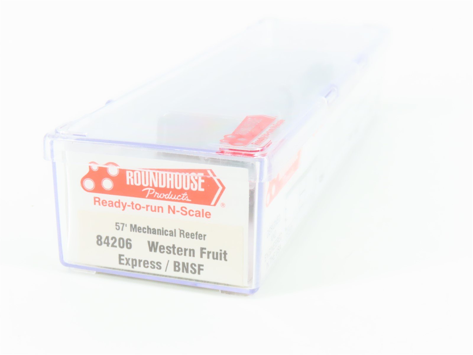 N Roundhouse 84206 BNSF Western Fruit Express 57' Mech Reefer #799039 UPGRADED