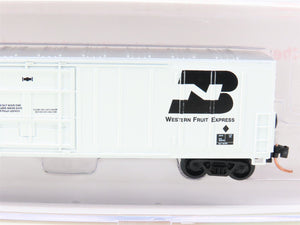 N Roundhouse 84207 BNSF Western Fruit Express 57' Mech Reefer #19551 UPGRADED