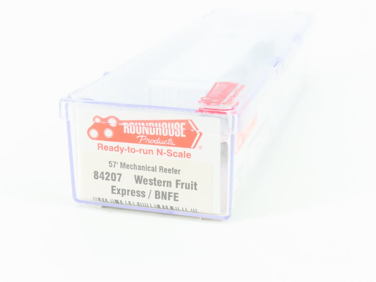 N Roundhouse 84207 BNSF Western Fruit Express 57&#39; Mech Reefer #19551 UPGRADED