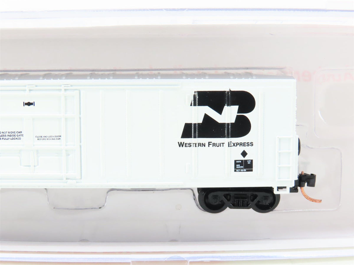 N Roundhouse 84207 BNSF Western Fruit Express 57&#39; Mech Reefer #19556 UPGRADED