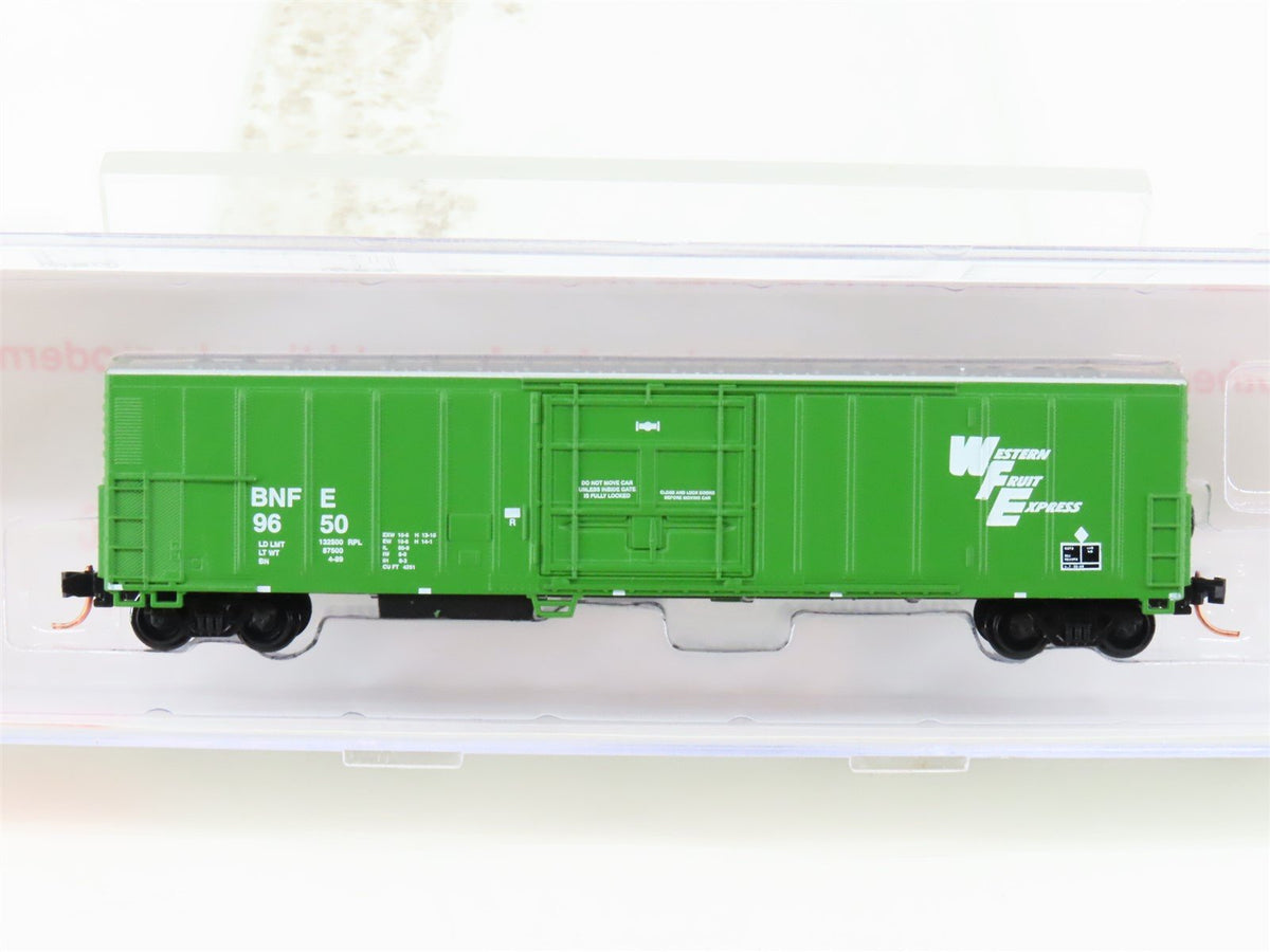 N Roundhouse 84208 BNFE Western Fruit Express 57&#39; Mech Reefer #9638 UPGRADED