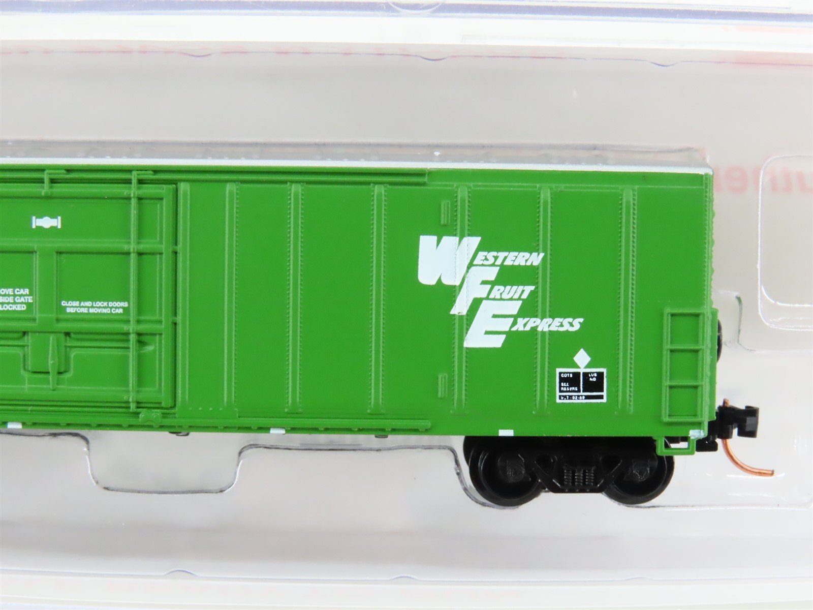 N Roundhouse 84208 BNFE Western Fruit Express 57' Mech Reefer #9638 UPGRADED
