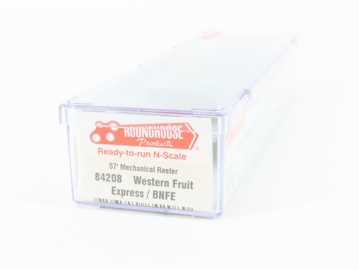 N Roundhouse 84208 BNFE Western Fruit Express 57&#39; Mech Reefer #9638 UPGRADED