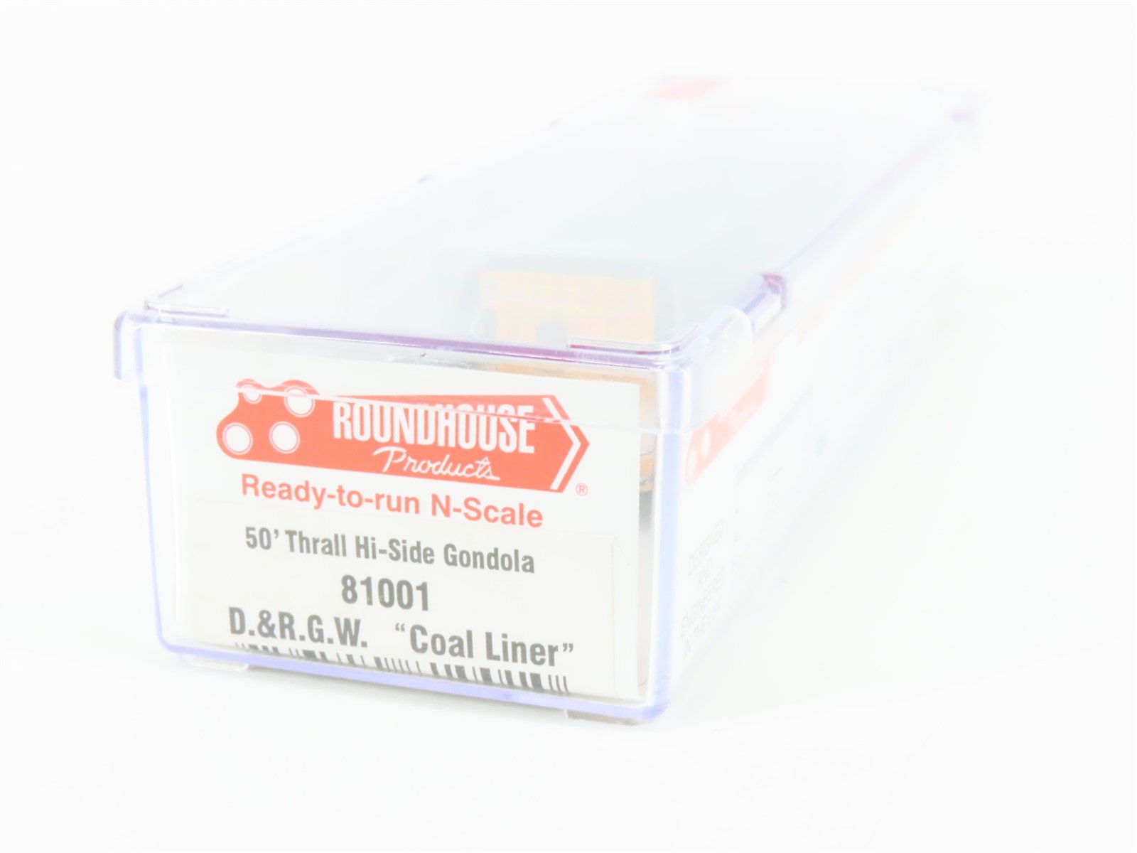 N Scale Roundhouse 81001 DRGW Rio Grande 50' Thrall Gondola #56998 UPGRADED