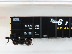 N Scale Roundhouse 81001 DRGW Rio Grande 50' Thrall Hi-Side Gondola #56998