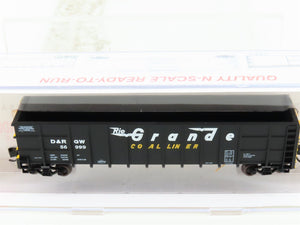 N Scale Roundhouse 81001 DRGW Rio Grande 50' Thrall Hi-Side Gondola #56998