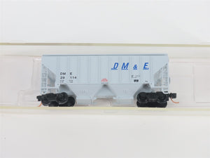 N Red Caboose RN-15018-3 DM&E Dakota Minnesota & Eastern 2-Bay Hopper #29114