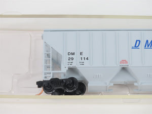 N Red Caboose RN-15018-3 DM&E Dakota Minnesota & Eastern 2-Bay Hopper #29114