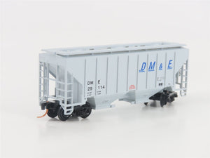 N Red Caboose RN-15018-3 DM&E Dakota Minnesota & Eastern 2-Bay Hopper #29114
