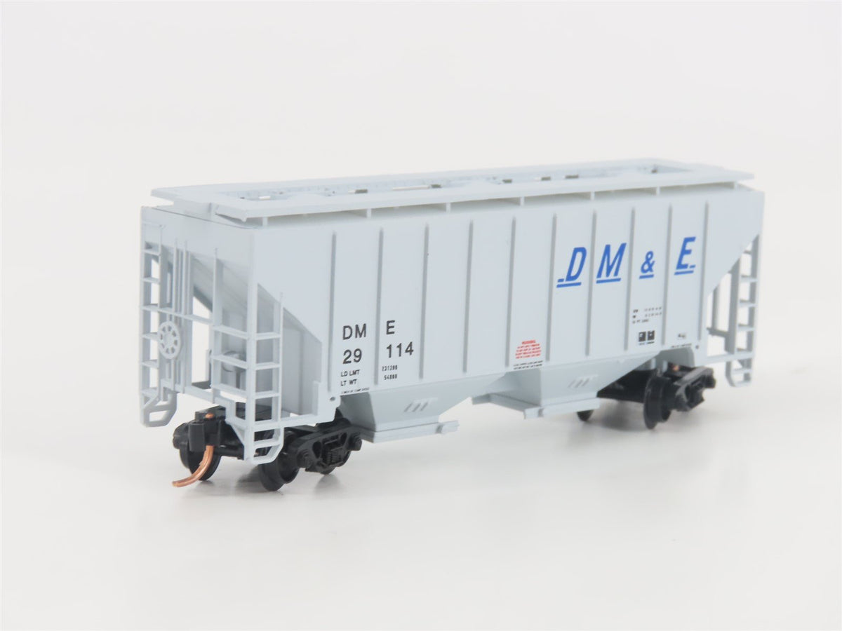 N Red Caboose RN-15018-3 DM&amp;E Dakota Minnesota &amp; Eastern 2-Bay Hopper #29114