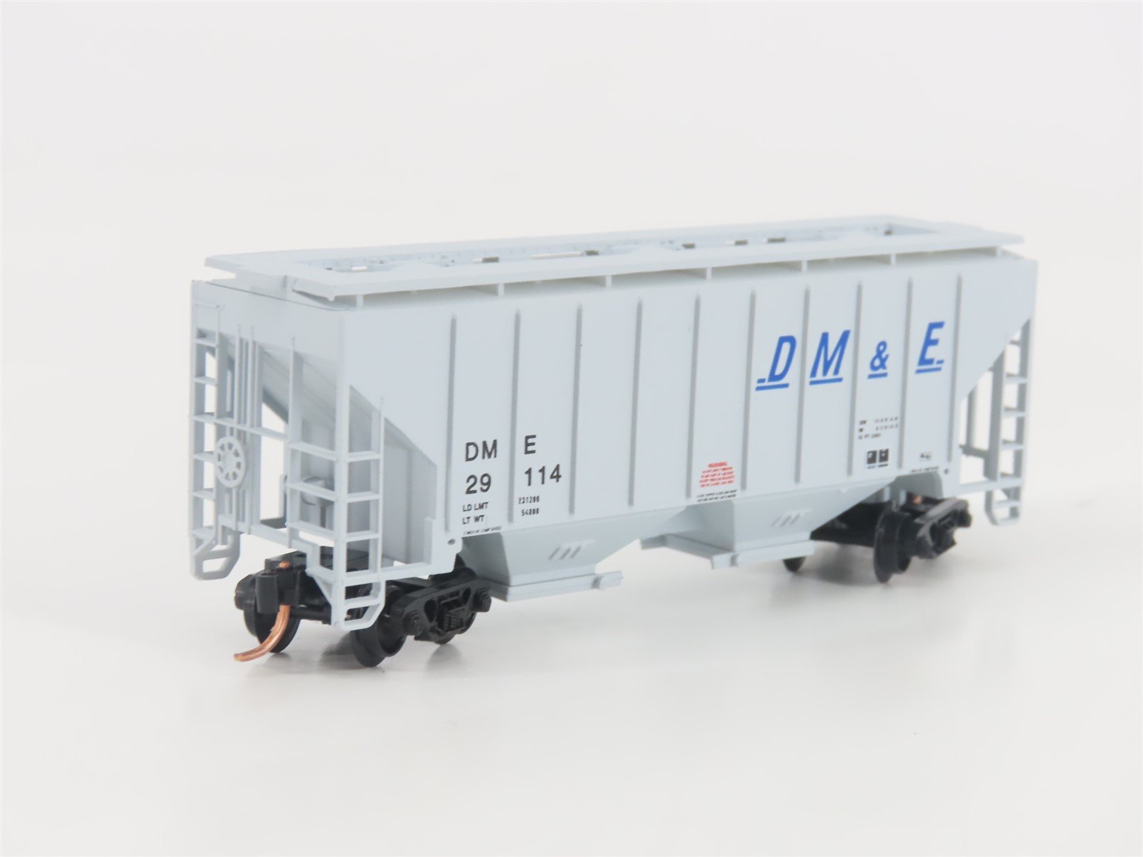 N Red Caboose RN-15018-3 DM&E Dakota Minnesota & Eastern 2-Bay Hopper #29114