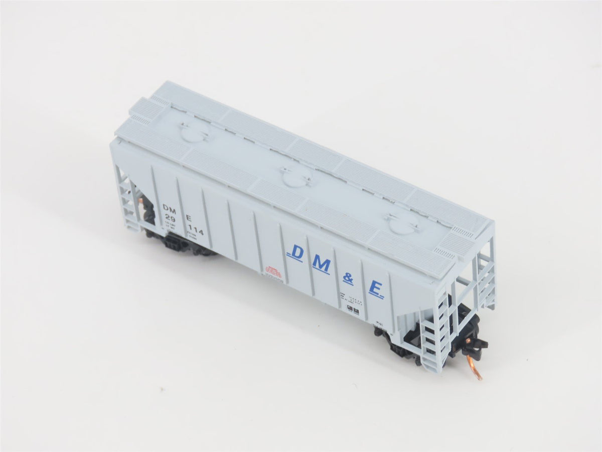 N Red Caboose RN-15018-3 DM&amp;E Dakota Minnesota &amp; Eastern 2-Bay Hopper #29114