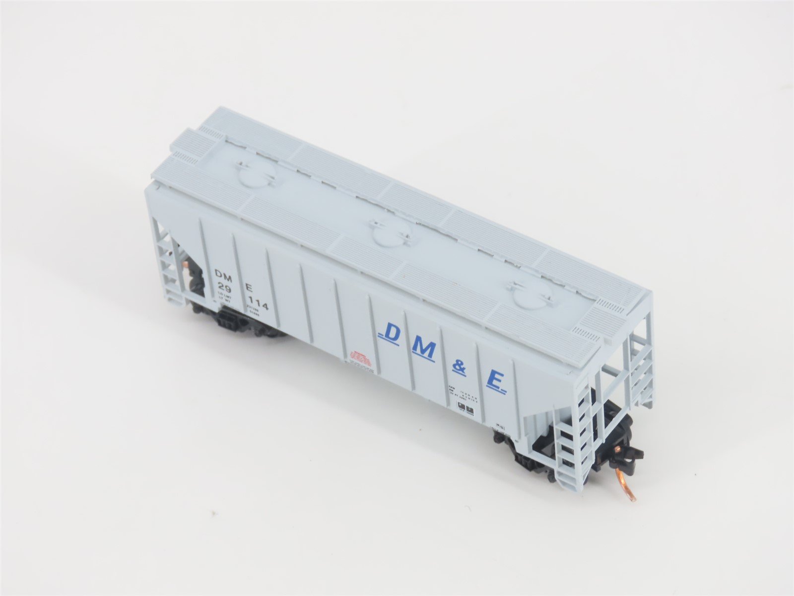 N Red Caboose RN-15018-3 DM&E Dakota Minnesota & Eastern 2-Bay Hopper #29114