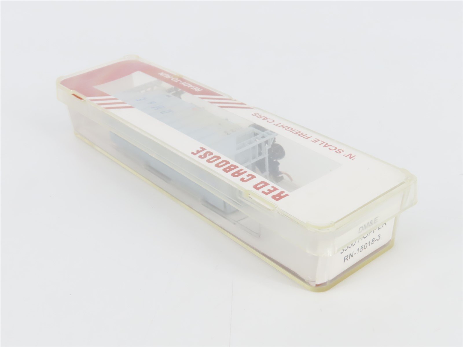 N Red Caboose RN-15018-3 DM&E Dakota Minnesota & Eastern 2-Bay Hopper #29114