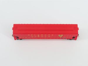 N Scale Red Caboose RM-25626-1 D&H Delaware & Hudson 3-Bay Covered Hopper #12305