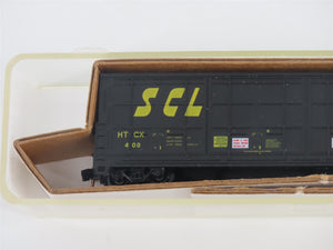 N Scale Red Caboose RN-17414-6 HTCX SCL Seaboard Coast Line Thrall Box Car #400