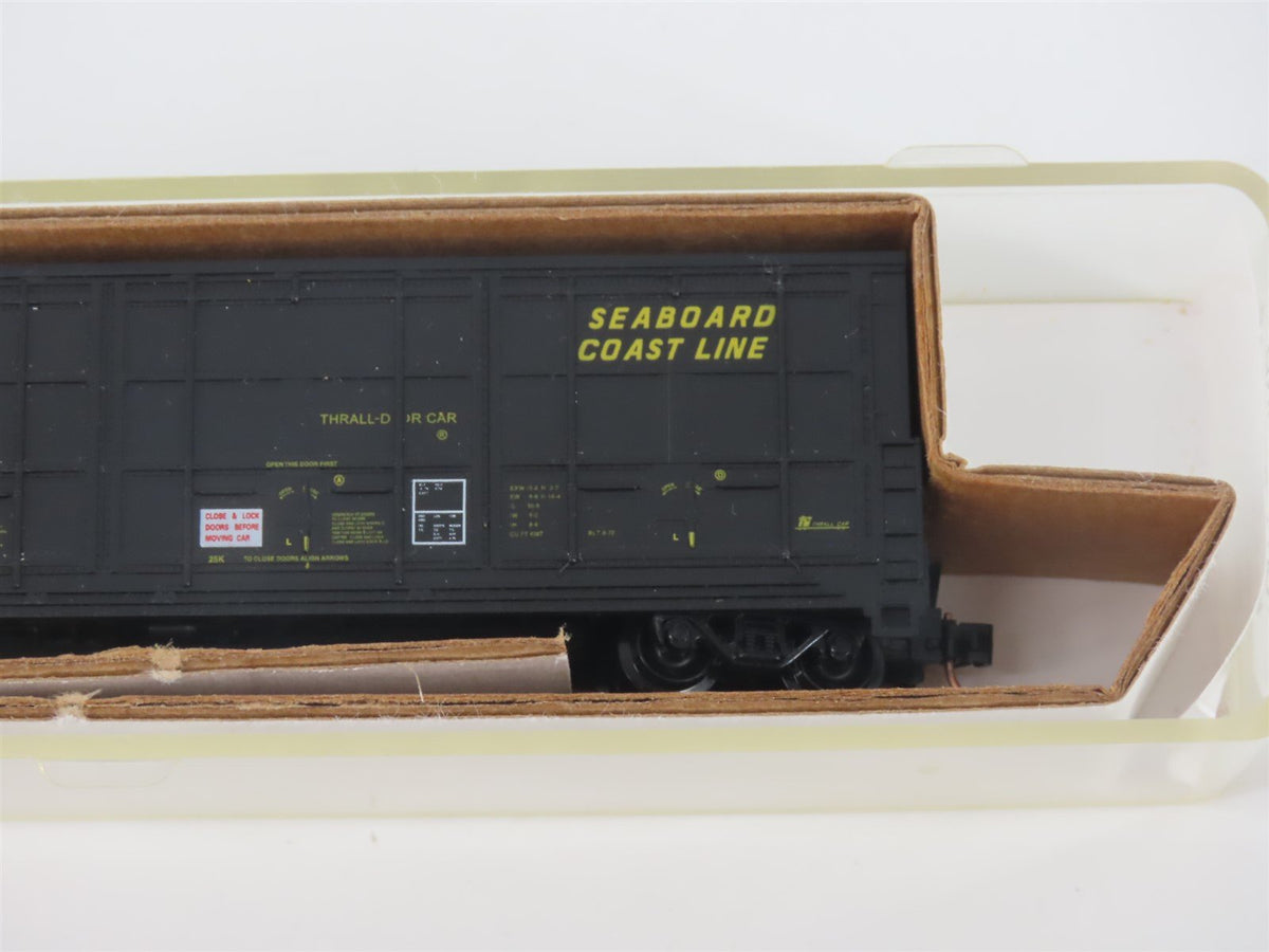N Scale Red Caboose RN-17414-6 HTCX SCL Seaboard Coast Line Thrall Box Car #400