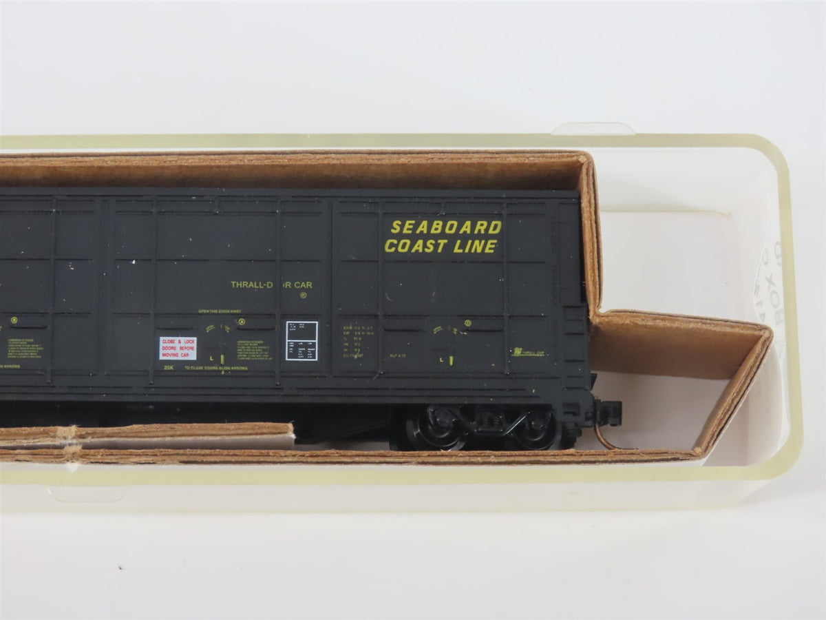 N Scale Red Caboose RN-17414-5 HTCX SCL Seaboard Coast Line Thrall Box Car #399