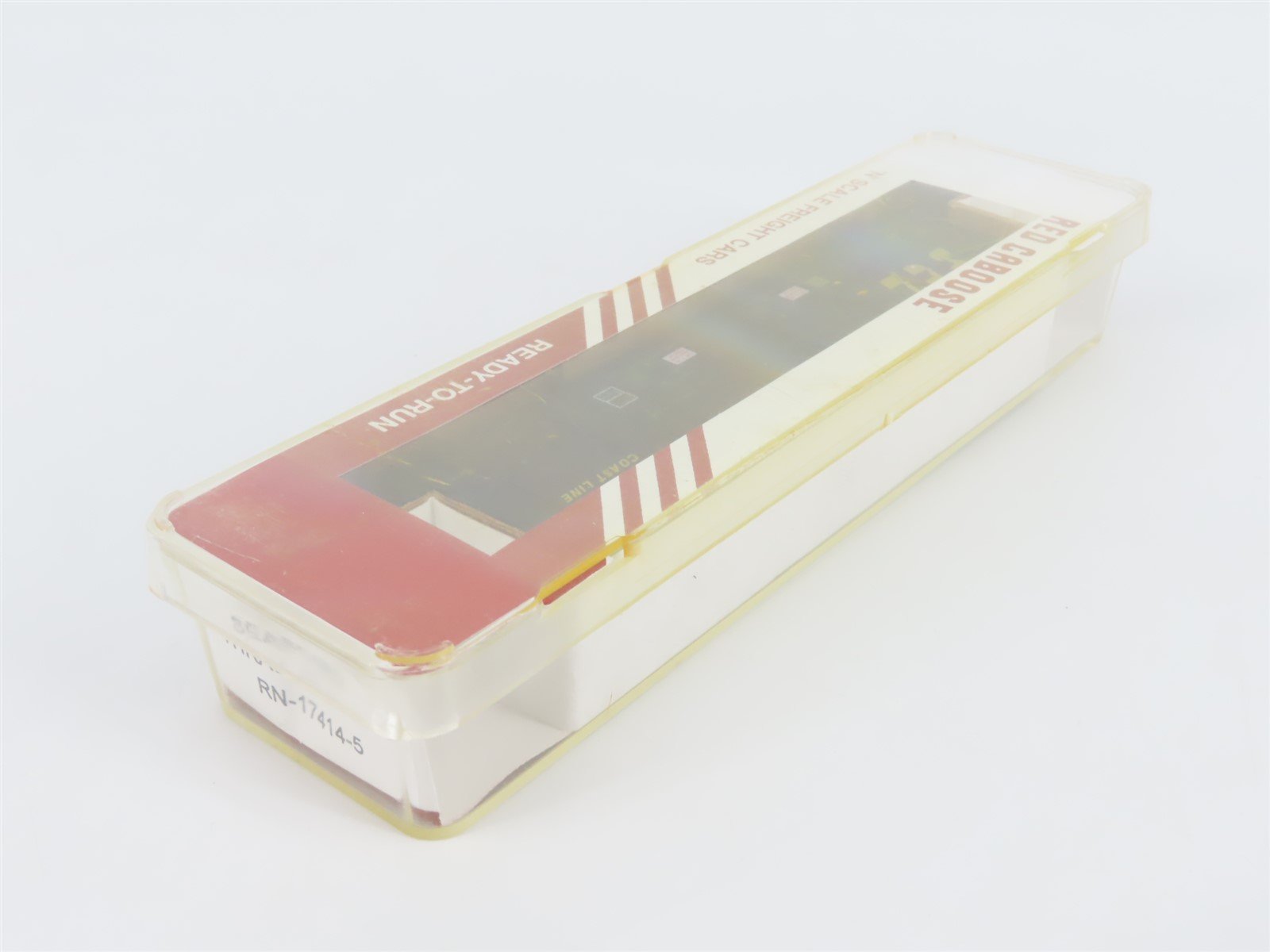 N Scale Red Caboose RN-17414-5 HTCX SCL Seaboard Coast Line Thrall Box Car #399