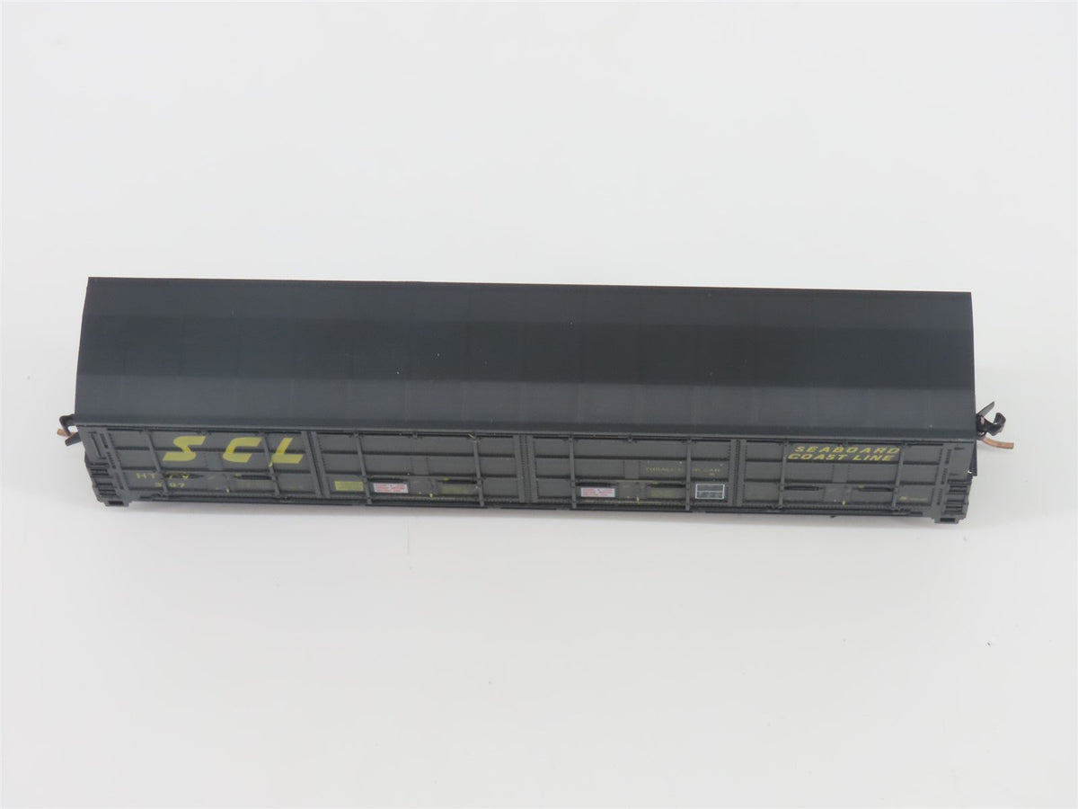 N Scale Red Caboose RN-17414-4 HTCX SCL Seaboard Coast Line Thrall Box Car #397