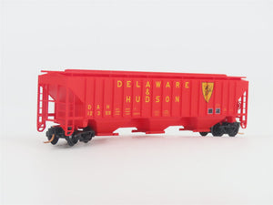 N Scale Red Caboose RM-25626-6 D&H Delaware & Hudson 3-Bay Covered Hopper #12359