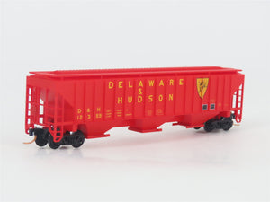 N Scale Red Caboose RM-25626-6 D&H Delaware & Hudson 3-Bay Covered Hopper #12359