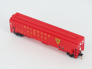 N Scale Red Caboose RM-25626-6 D&H Delaware & Hudson 3-Bay Covered Hopper #12359
