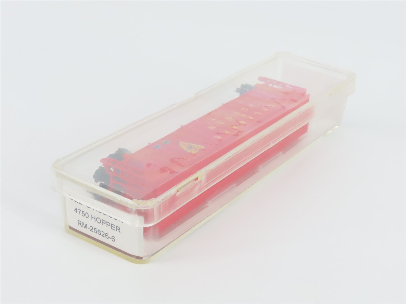 N Scale Red Caboose RM-25626-6 D&H Delaware & Hudson 3-Bay Covered Hopper #12359