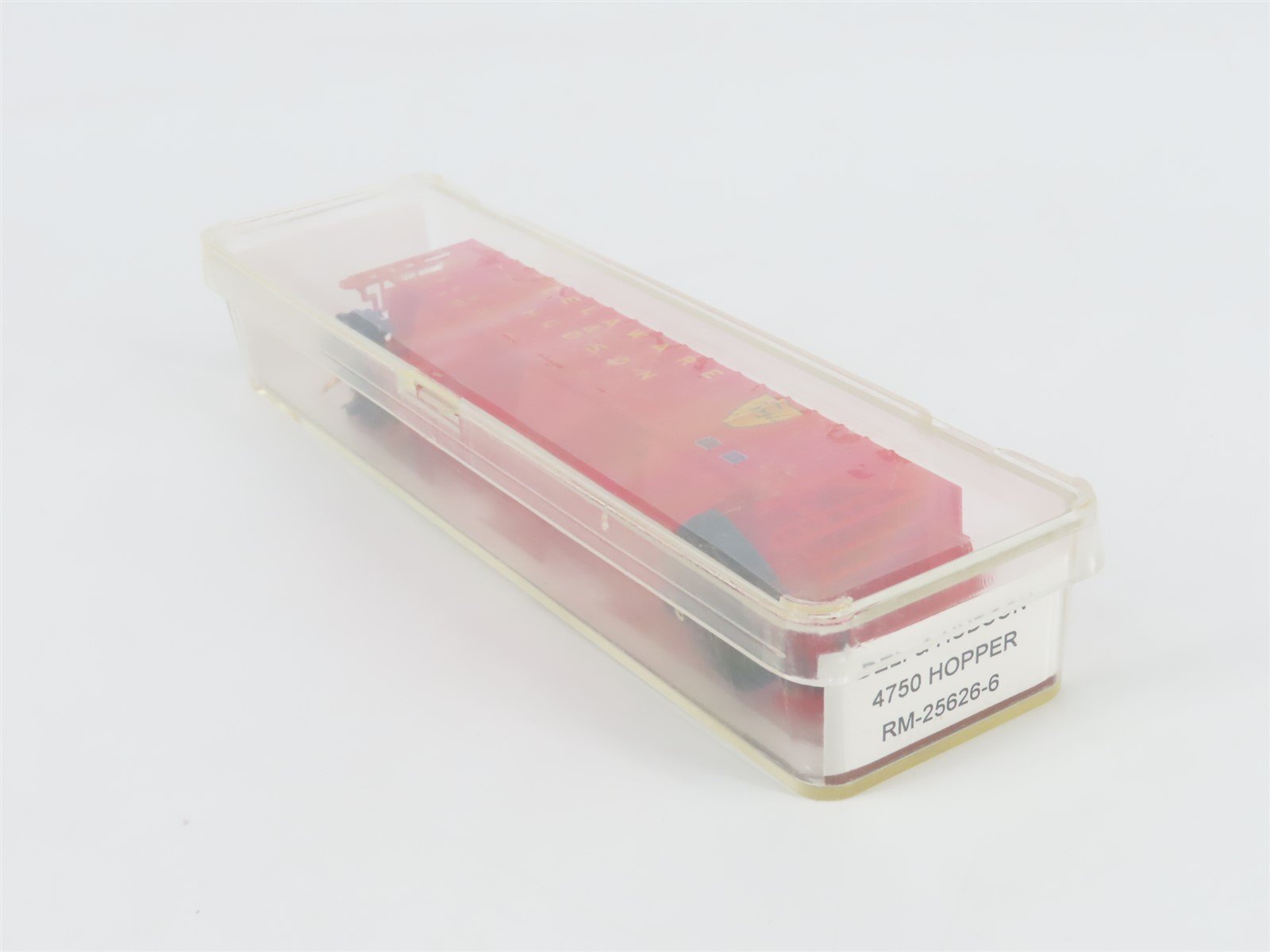 N Scale Red Caboose RM-25626-6 D&H Delaware & Hudson 3-Bay Covered Hopper #12359