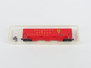 N Scale Red Caboose RN-15626-5 D&H Delaware & Hudson 3-Bay Hopper #12342