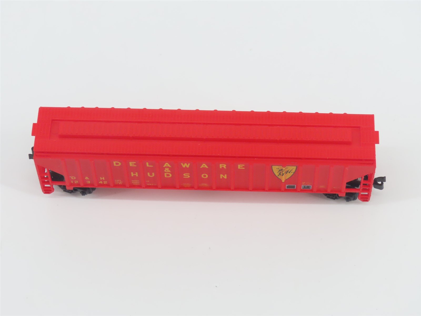 N Scale Red Caboose RN-15626-5 D&H Delaware & Hudson 3-Bay Hopper #12342
