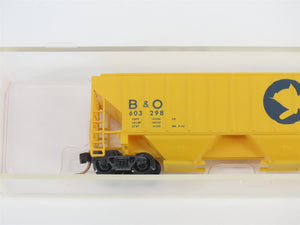 N Scale Red Caboose RN-15424-6 B&O Baltimore & Ohio Covered Hopper #603298