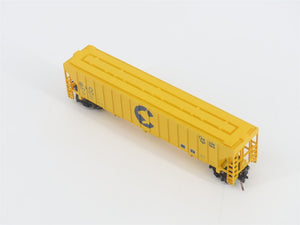 N Scale Red Caboose RN-15424-6 B&O Baltimore & Ohio Covered Hopper #603298