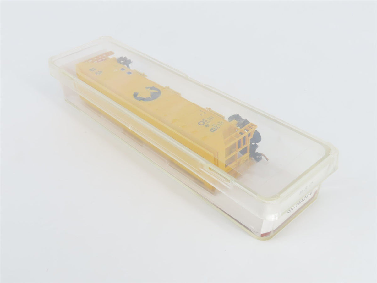 N Scale Red Caboose RN-15424-6 B&amp;O Baltimore &amp; Ohio Covered Hopper #603298