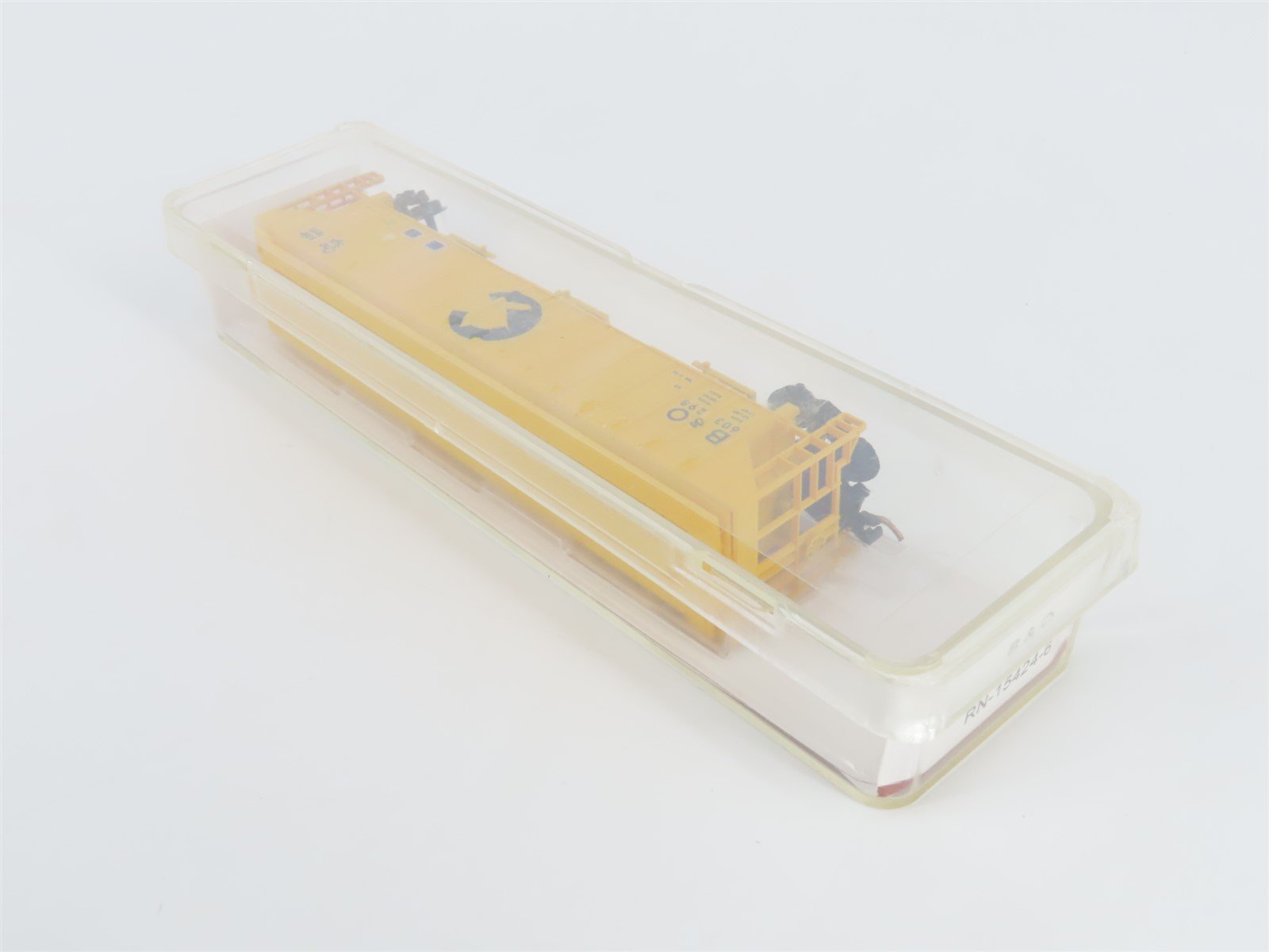 N Scale Red Caboose RN-15424-6 B&O Baltimore & Ohio Covered Hopper #603298