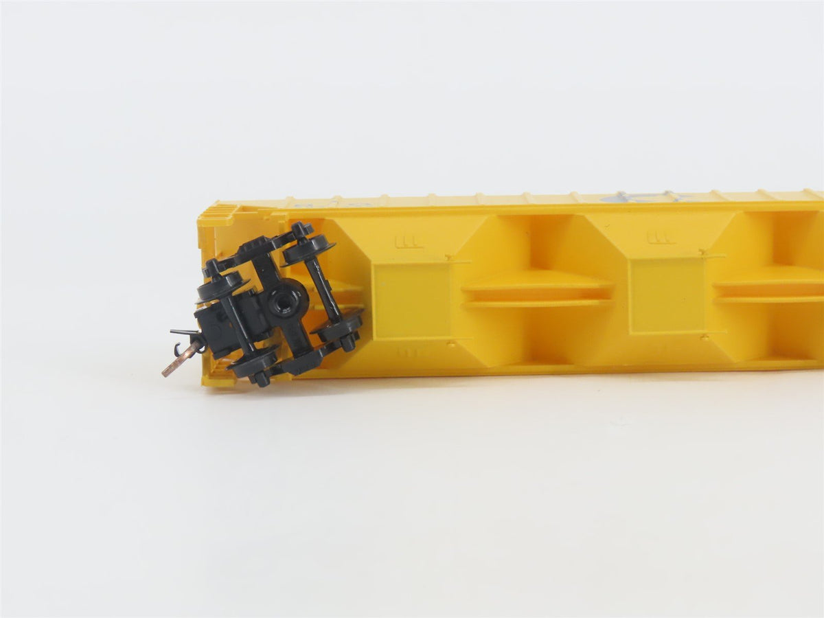 N Scale Red Caboose RN-15424-5 B&amp;O Chessie System 3-Bay Covered Hopper #603255