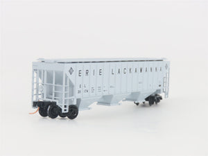 N Scale Red Caboose RN-15422-2 EL Erie Lackawanna 3-Bay Covered Hopper #20174