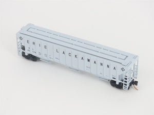 N Scale Red Caboose RN-15422-2 EL Erie Lackawanna 3-Bay Covered Hopper #20174