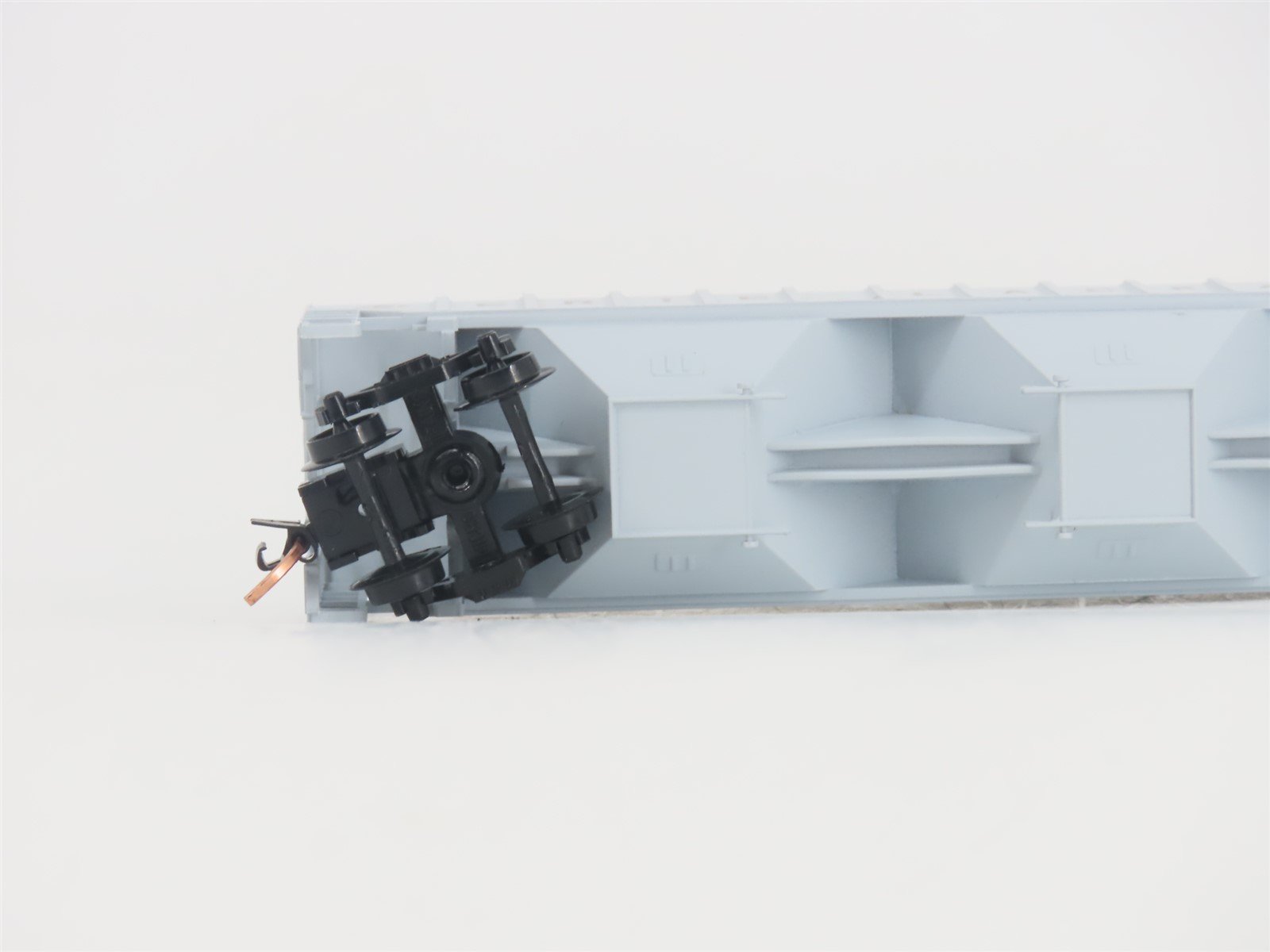 N Scale Red Caboose RN-15422-2 EL Erie Lackawanna 3-Bay Covered Hopper #20174