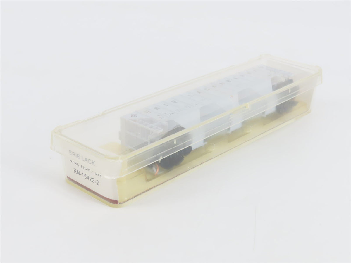 N Scale Red Caboose RN-15422-2 EL Erie Lackawanna 3-Bay Covered Hopper #20174