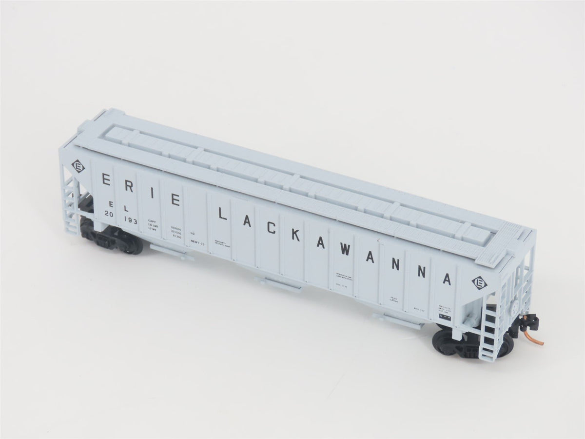 N Scale Red Caboose RN-15422-3 EL Erie Lackawanna 3-Bay Covered Hopper #20193