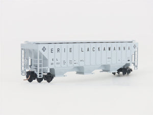 N Scale Red Caboose RN-15422-1 EL Erie Lackawanna 3-Bay Covered Hopper #20151
