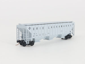 N Scale Red Caboose RN-15422-1 EL Erie Lackawanna 3-Bay Covered Hopper #20151