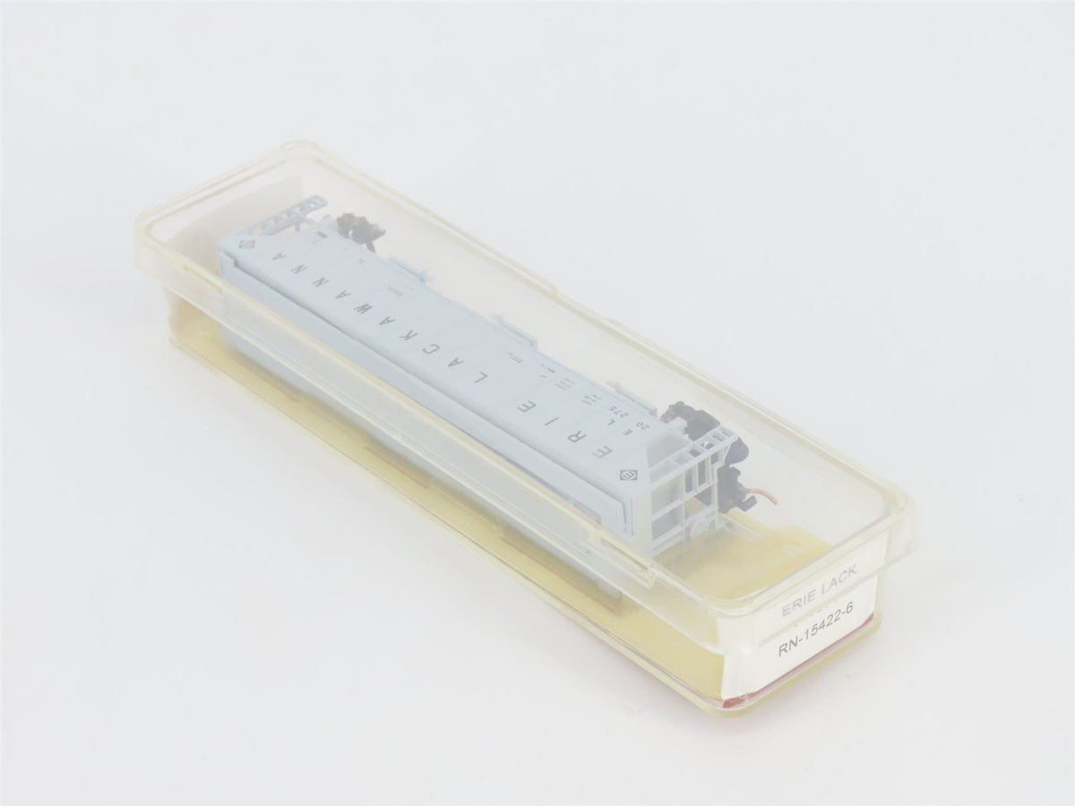 N Scale Red Caboose RN-15422-6 EL Erie Lackawanna 3-Bay Covered Hopper #20275