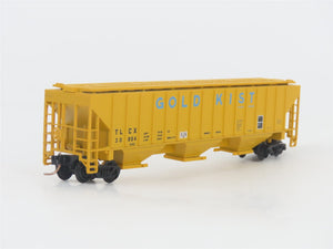 N Scale Red Caboose RN-15420 TLCX Gold Kist 3-Bay Covered Hopper #30894