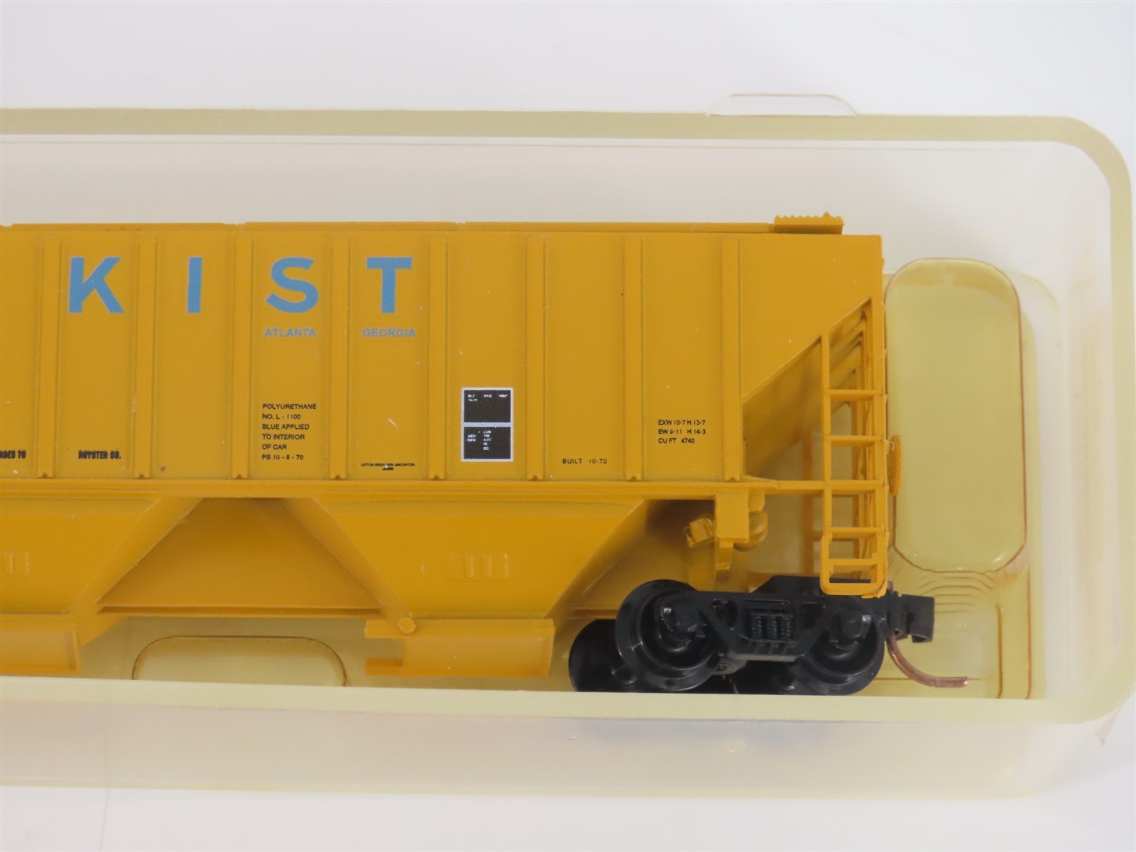 N Scale Red Caboose RN-15420 TLCX Gold Kist 3-Bay Covered Hopper #30863