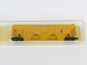 N Scale Red Caboose RN-15420 TLCX Gold Kist 3-Bay Covered Hopper #30870